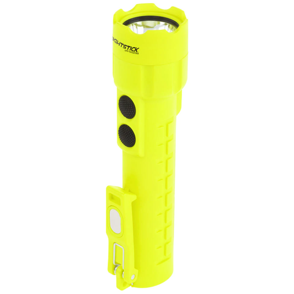 NIGHTSTICK Dual Light Flashlight w/Dual Magnets