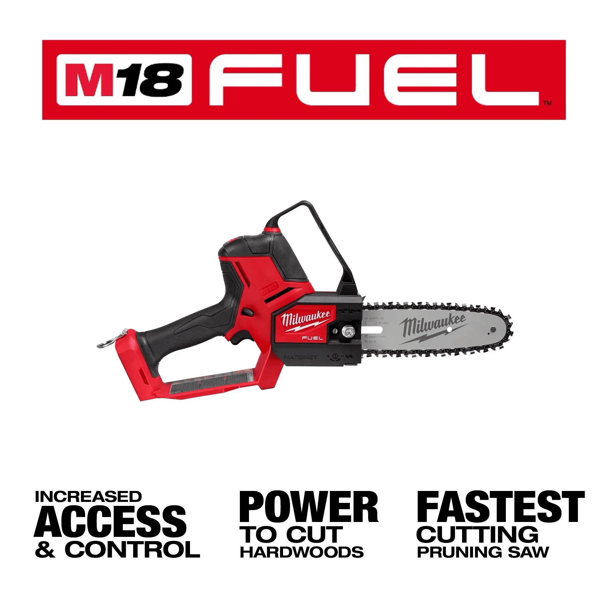 MILWAUKEE M18 FUEL HATCHET 8" Pruning Saw 4 MILWAUKEE M18 FUEL HATCHET 8" Pruning Saw - Image 4