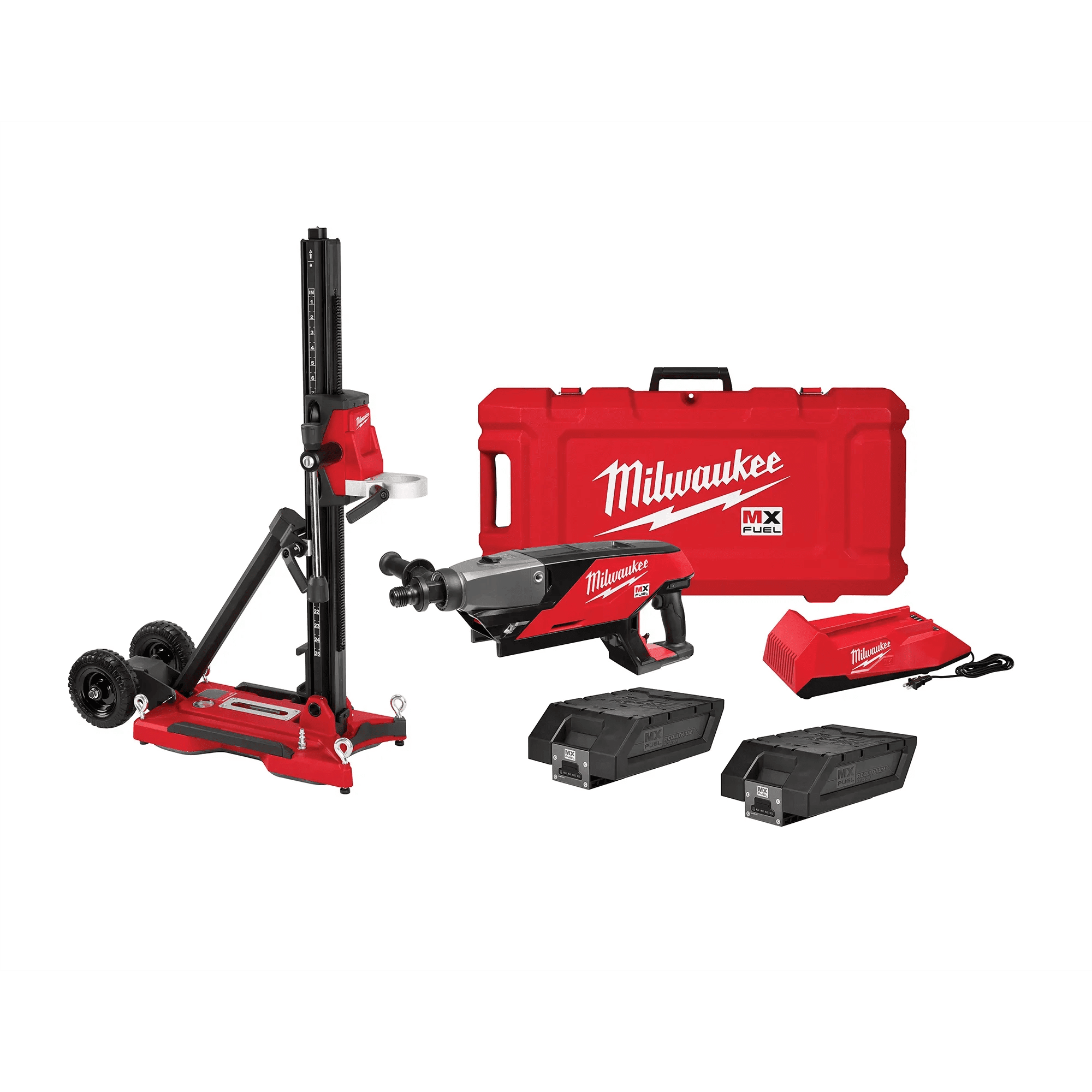 MILWAUKEE MX FUEL™ Handheld Core Drill Kit w/ Stand 1 Core Drill Kit