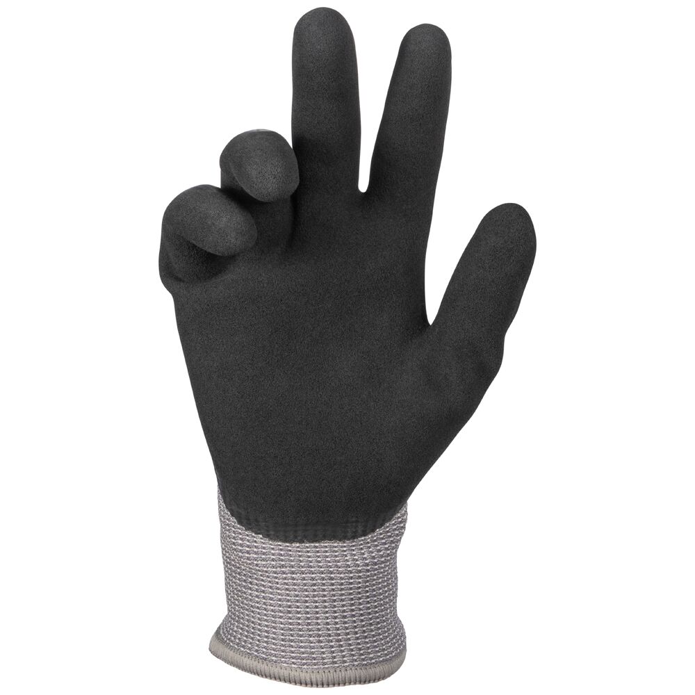 KLEIN TOOLS Winter Knit Dipped Gloves, Cut Level A4 2 KLEIN TOOLS Winter Knit Dipped Gloves, Cut Level A4 - Image 2
