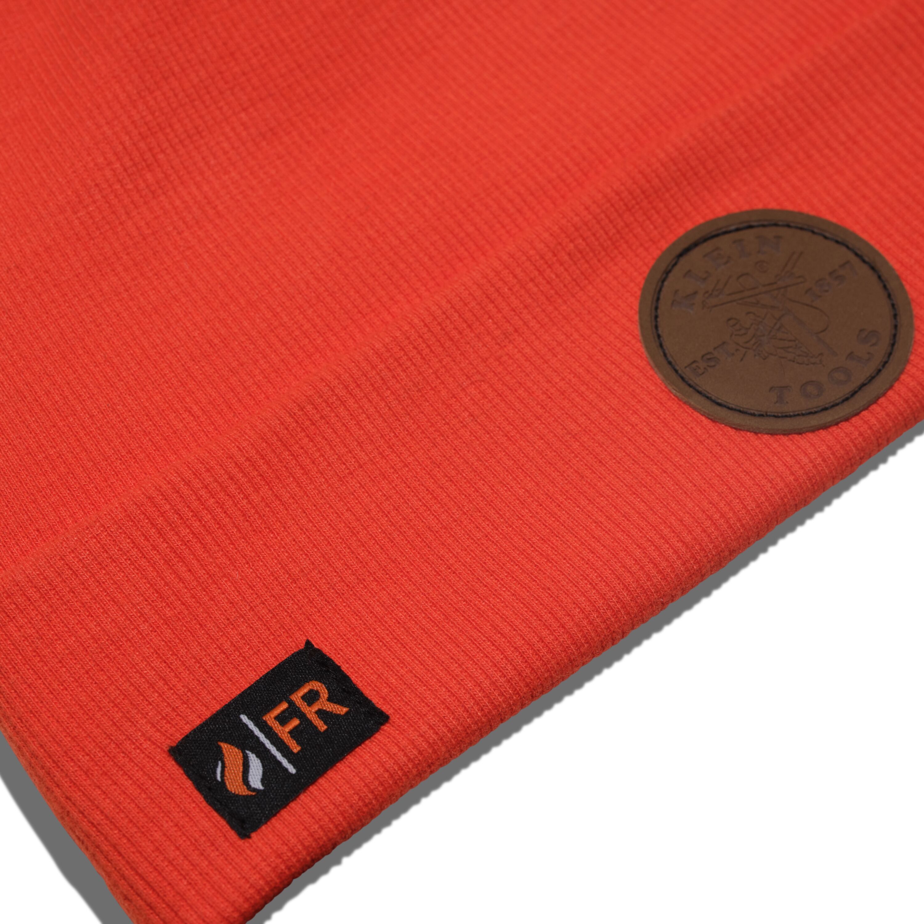 KLEIN TOOLS Flame-Resistant Hi-Vis Winter Beanie 2 KLEIN TOOLS Flame-Resistant Hi-Vis Winter Beanie - Image 2
