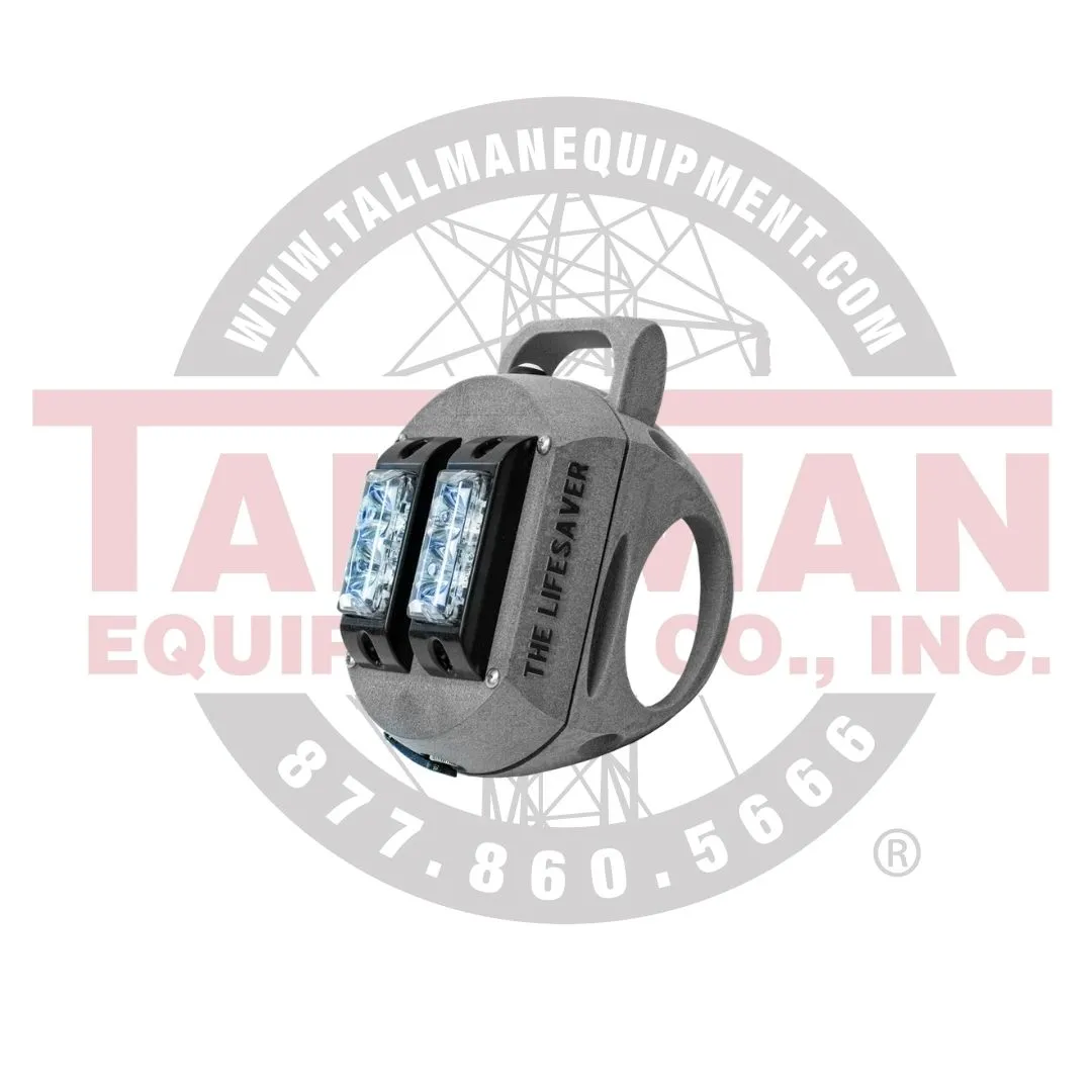 TOWMATE The Lifesaver - Cone Mounted Warning Light System 1 Cone Mounted Warning Light
