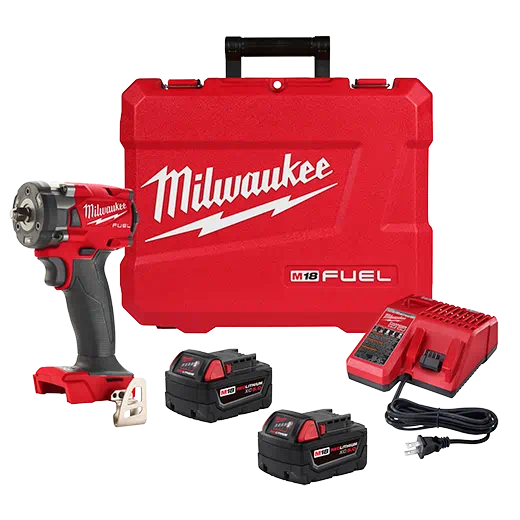 Milwaukee M18 FUEL 3/8" COMPACT IMPACT WRENCH w/ Friction Ring Kit 1 Compact Impact Wrench