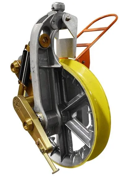 Grounded helicopter blocks