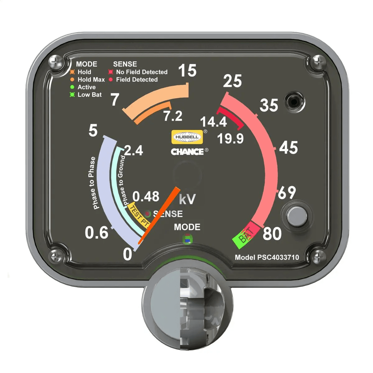 CHANCE 1KV - 80KV AC, Multi-Range Voltage Indicator (MRVI) Tester 4 CHANCE 1KV - 80KV AC, Multi-Range Voltage Indicator (MRVI) Tester - Image 4