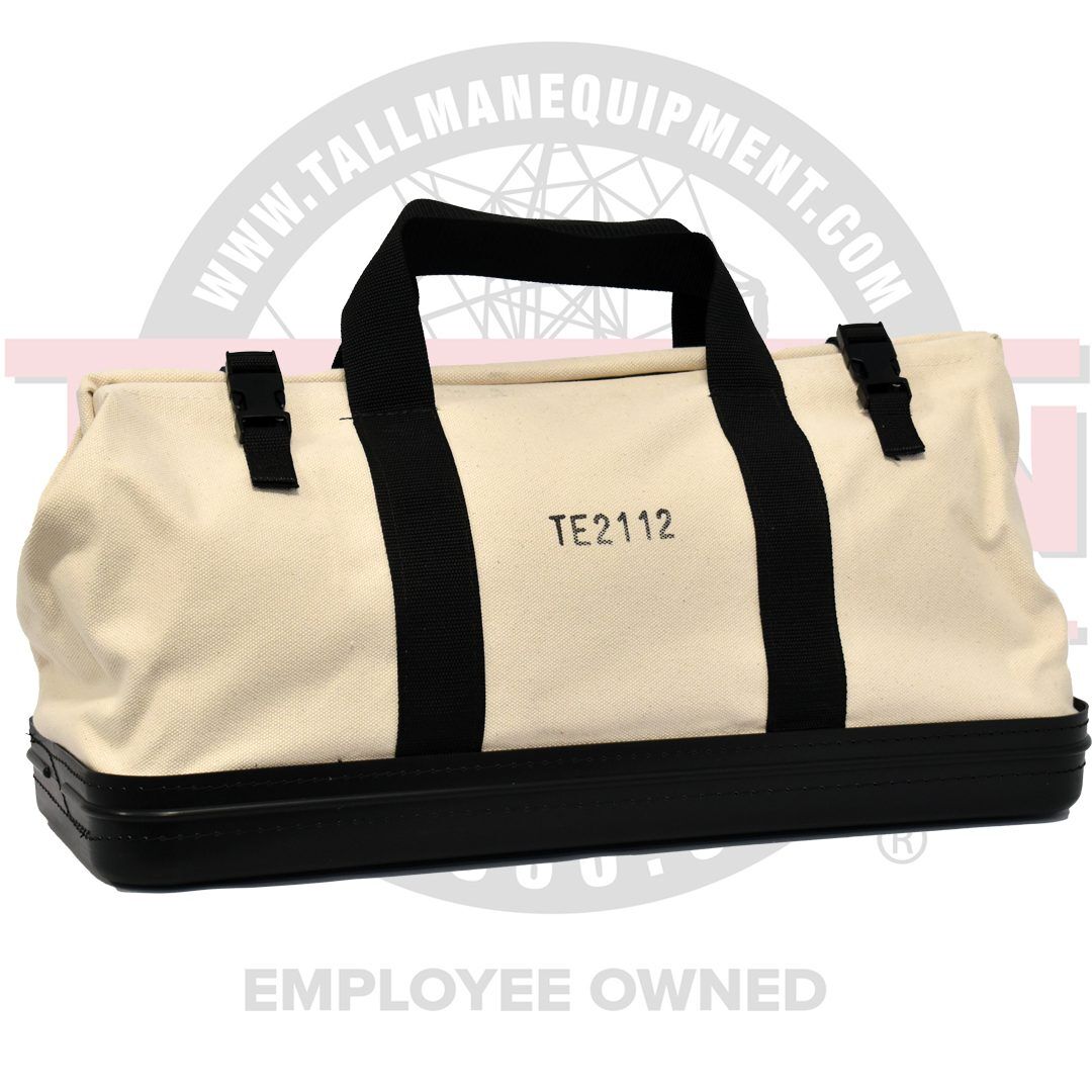 24" X 10" X 14" CANVAS GEAR BAG WITH MOLDED RUBBER BOTTOM 2 24" X 10" X 14" CANVAS GEAR BAG WITH MOLDED RUBBER BOTTOM - Image 2