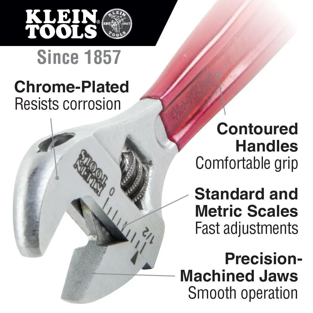 KLEIN TOOLS Adjustable Wrenches- Extra Capacity 2 adjustable wrench