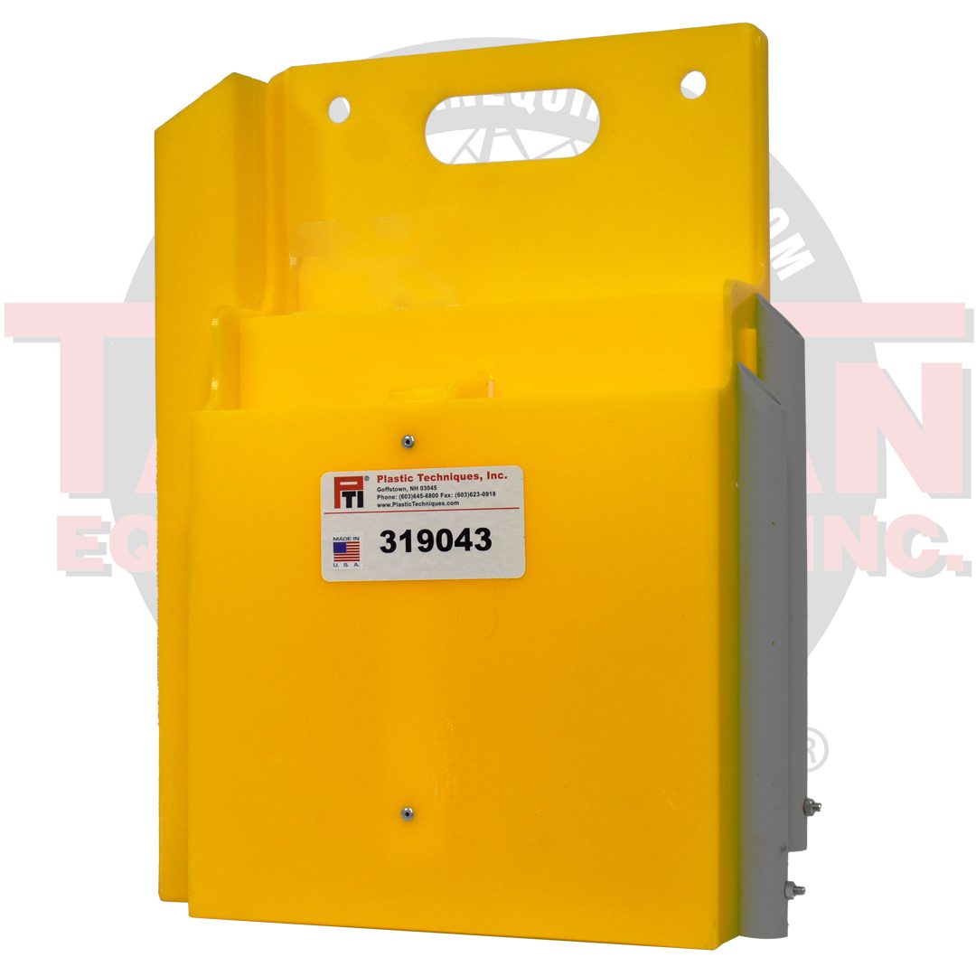 Aerial Bucket Tool Holder with 4 Dividers, 2 Drill Bit Holders, 1 Hot Stick Pocket