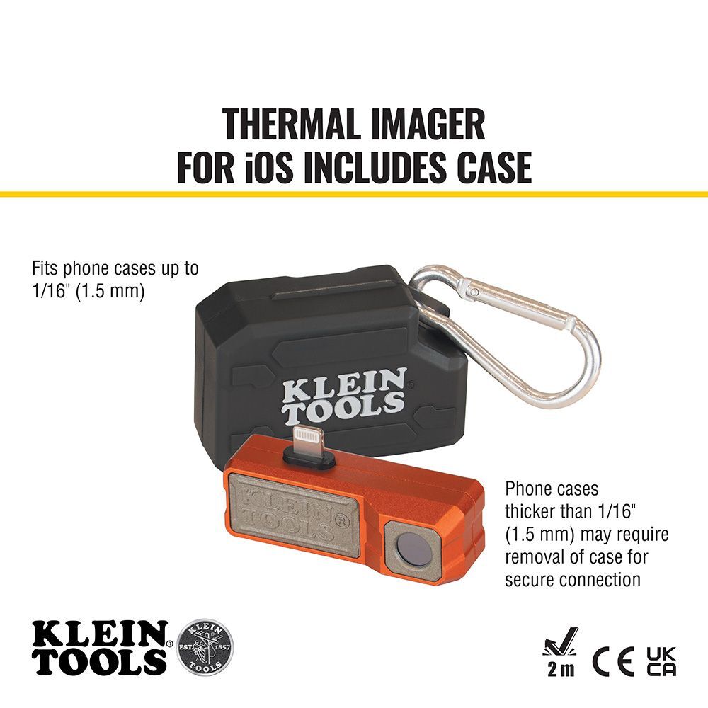 KLEIN TOOLS Thermal Imager for iPhone 8 KLEIN TOOLS Thermal Imager for iPhone - Image 8