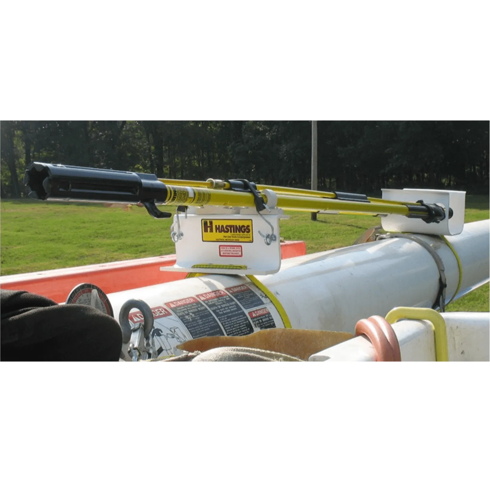 HASTINGS FIBERGLASS Boom Mounted Hot Stick Holder 2 HASTINGS FIBERGLASS Boom Mounted Hot Stick Holder - Image 2