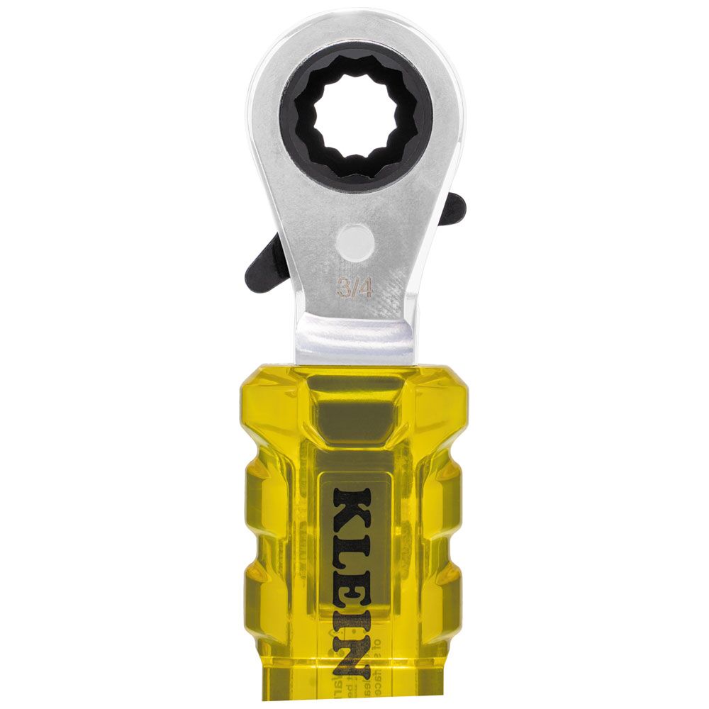 KLEIN TOOLS Lineman's Insulating 4-in-1 Box Wrench 3 KLEIN TOOLS Lineman's Insulating 4-in-1 Box Wrench - Image 3
