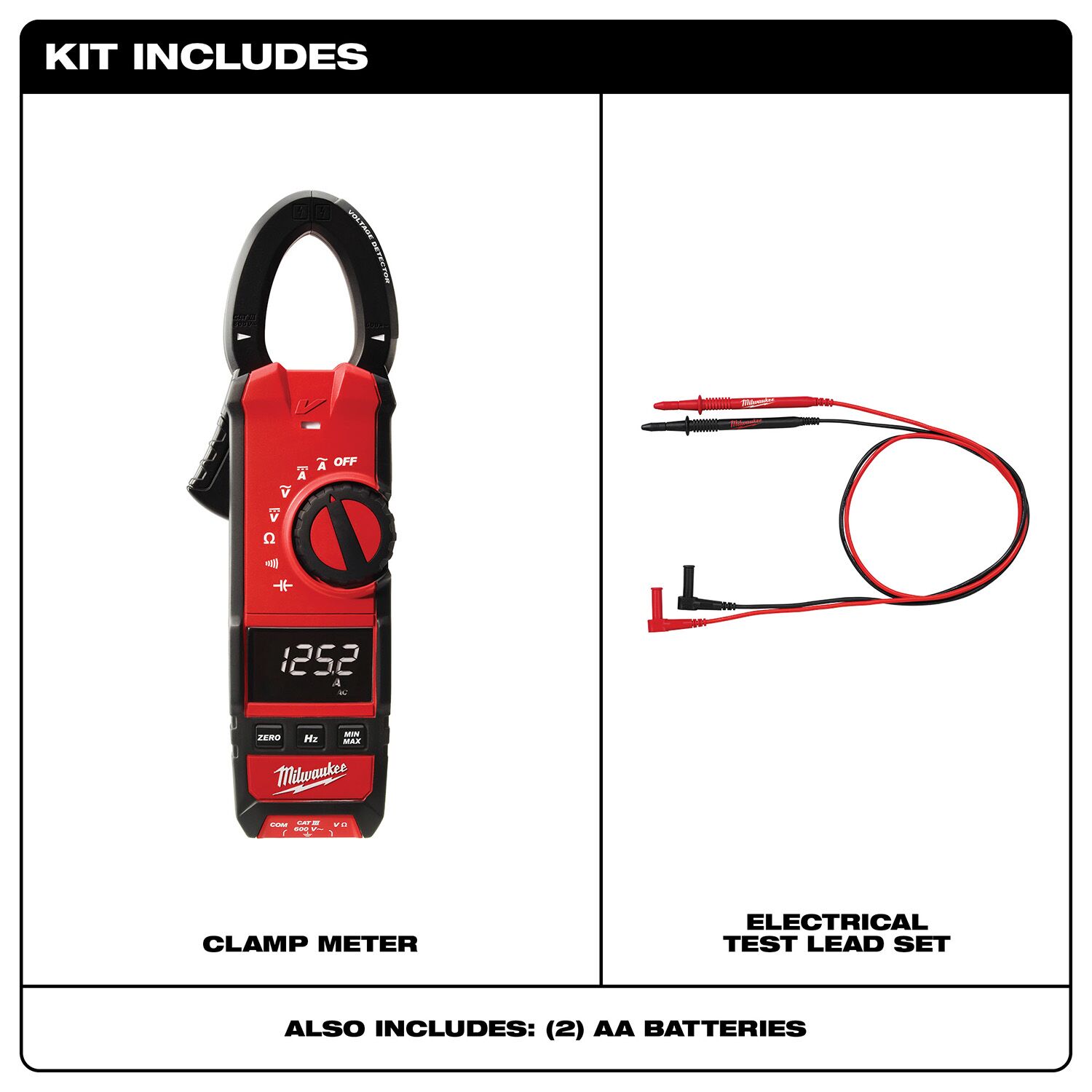 Milwaukee Clamp Meter 4 Milwaukee Clamp Meter - Image 4