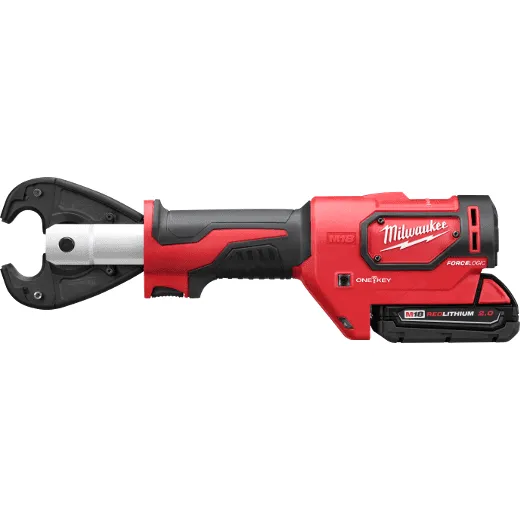 Milwaukee M18 FORCE LOGIC 6T Utility Crimper Kits 4 Milwaukee M18 FORCE LOGIC 6T UTILITY CRIMPER KIT