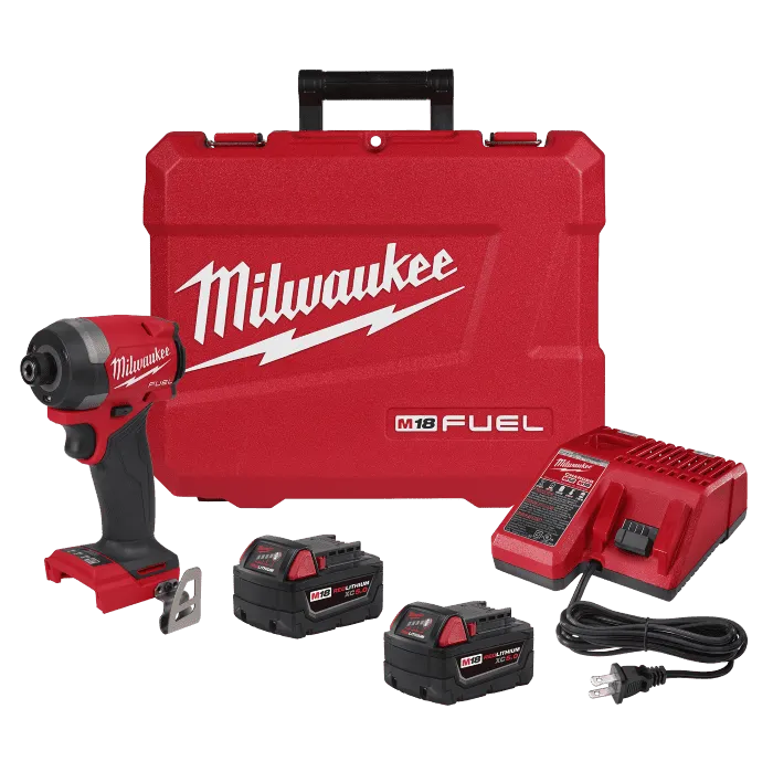 Milwaukee M18 FUEL™ 1/4" HEX IMPACT DRIVER KIT 1 Milwaukee Impact Driver Kit