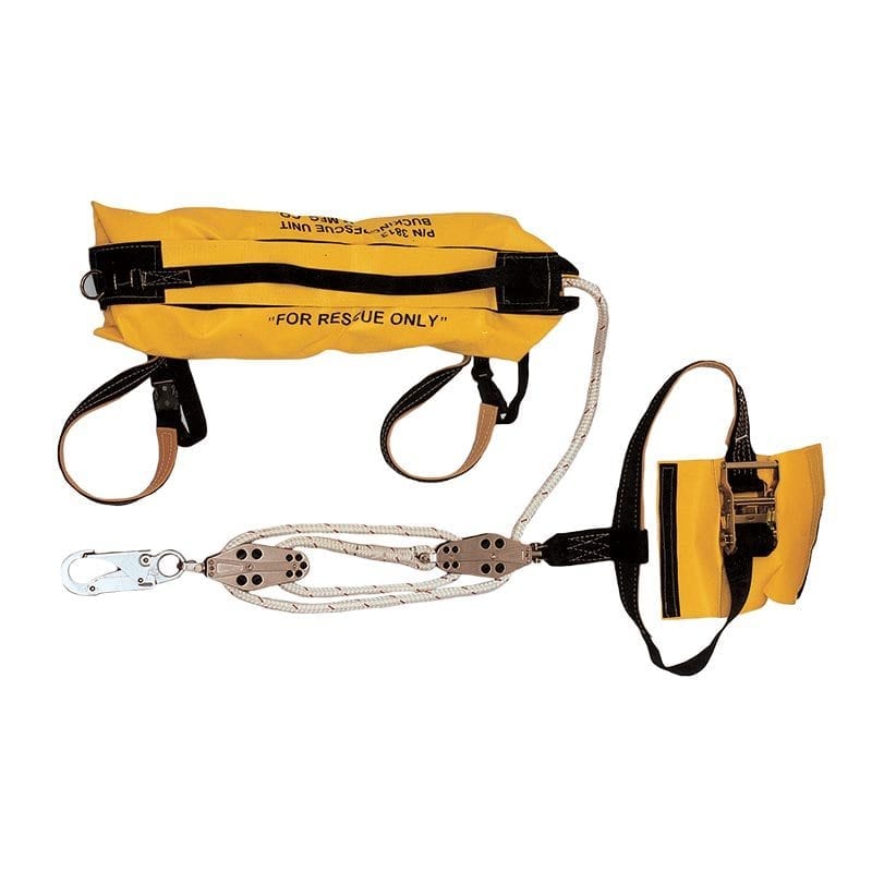 BUCK HURT MAN BUCKET TRUCK RESCUE SYSTEM 1 Hurt Man Rescue System