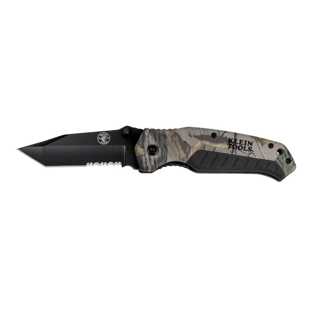 KLEIN TOOLS Pocket Knife, Realtree Xtra™ Camo, Tanto Blade 1 pocket knife