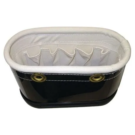 14" x 7" x 9" Blackwrap Oval Aerial Buckets 1 aerial bucket