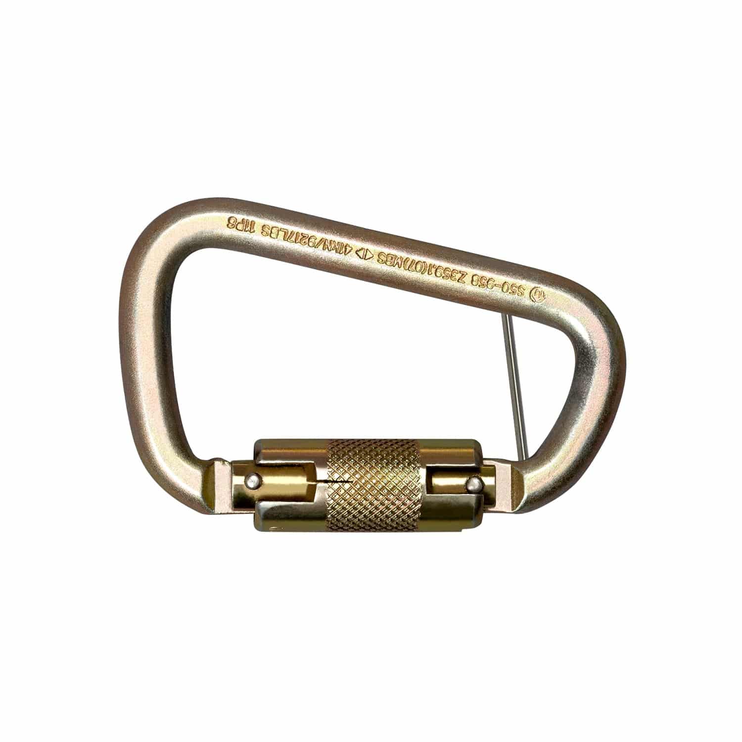 STEEL TWIST LOCK CARABINER 2 STEEL TWIST LOCK CARABINER - Image 2