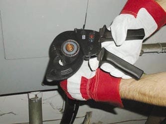 HIT TOOLS Soft Cable Ratchet Cutter 2 ratchet cutter