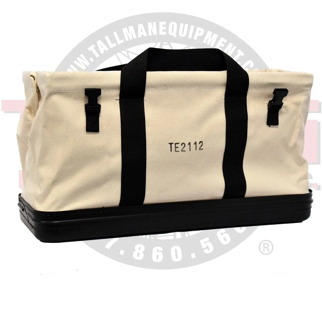 24" X 10" X 14" CANVAS GEAR BAG WITH MOLDED RUBBER BOTTOM 1 gear bag