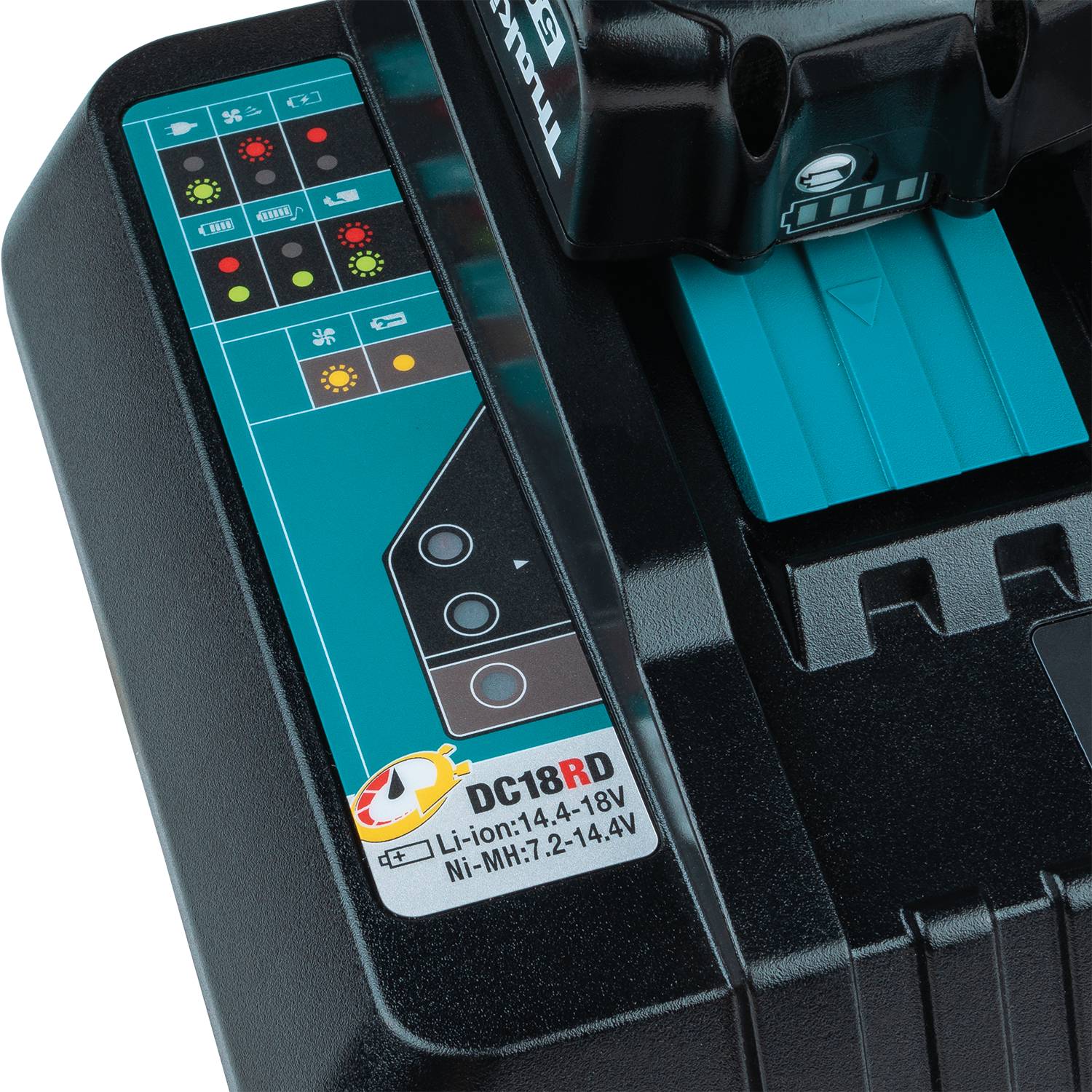 Makita 18V LXT LITHIUM-ION DUAL PORT RAPID OPTIMUM CHARGER 2 Makita 18V LXT LITHIUM-ION DUAL PORT RAPID OPTIMUM CHARGER - Image 2
