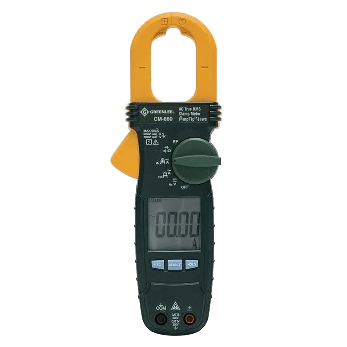 GREENLEE CM-660 AC True RMS Clamp Meter 1 GREENLEE CM-660 AC True RMS Clamp Meter