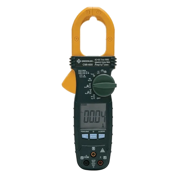 GREENLEE CMI-600 AC/DC Industrial True RMS Clamp Meter 1 GREENLEE CMI-600 AC/DC Industrial True RMS Clamp Meter
