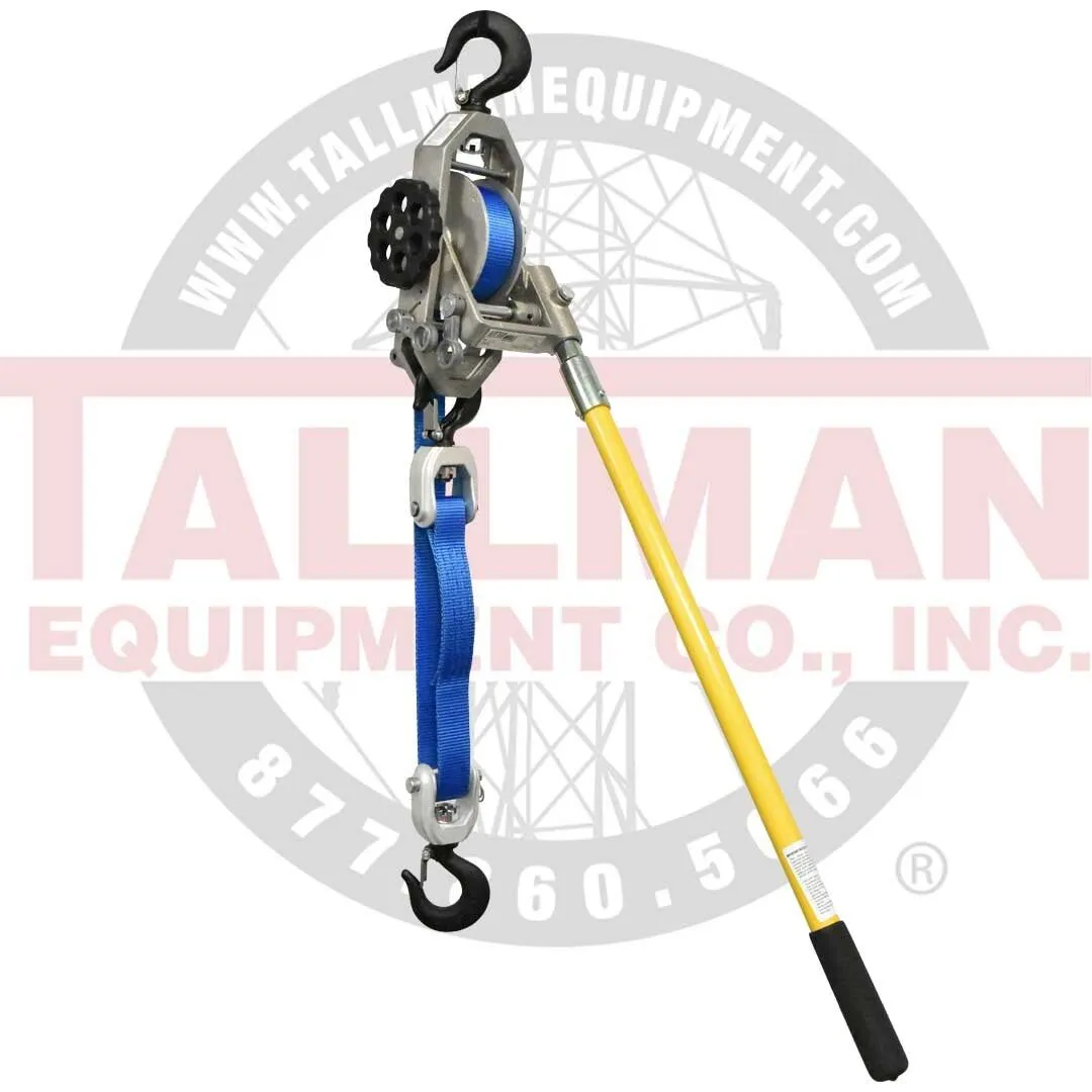 Little Mule Lineman's Strap Hoists with Standard Handles & Hooks 1 Little Mule Lineman's Strap Hoists with Standard Handles & Hooks