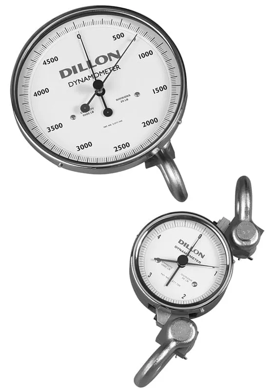 DILLON 5" DIAL ANALOG DYNAMOMETER 3 DILLON 5" DIAL ANALOG DYNAMOMETER - Image 3