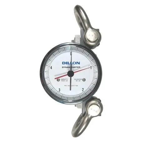 DILLON 5" DIAL ANALOG DYNAMOMETER 1 Dillon Analog dynamometer