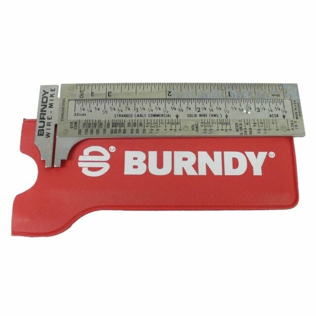 Burndy Wiremike Caliper 1 wiremike