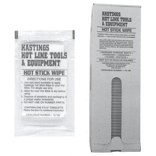 Hastings Hot Stick Wipes 50 Count Dispenser Box 1 hot stick wipes