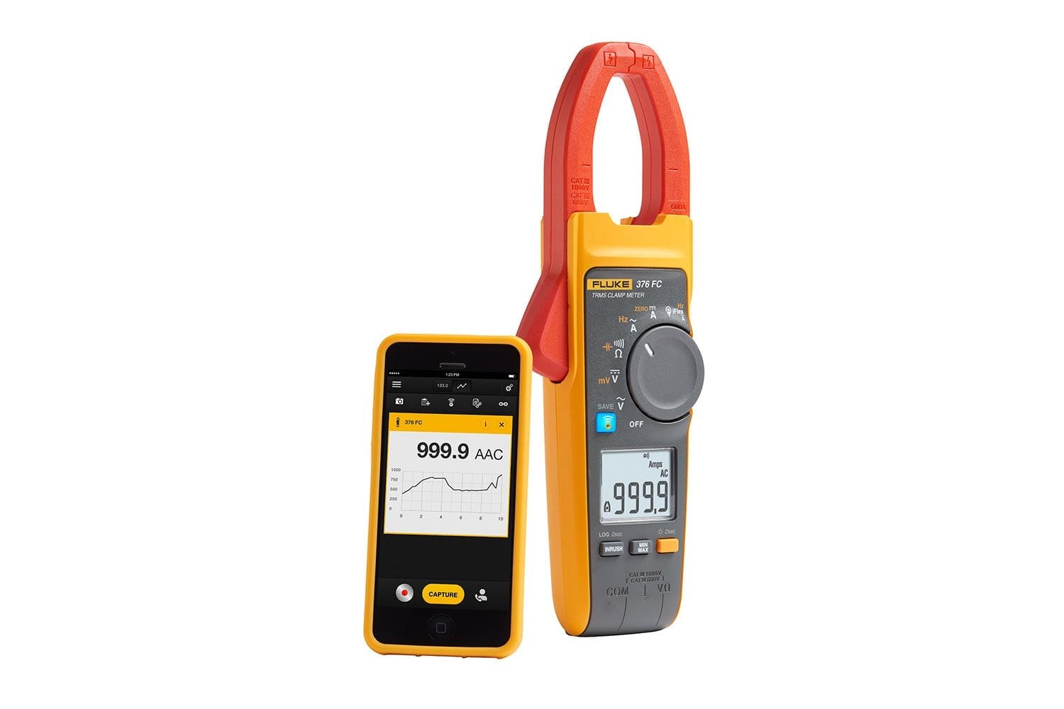 Fluke 376 FC Clamp Meter 1 Fluke Clamp meter 376 FC
