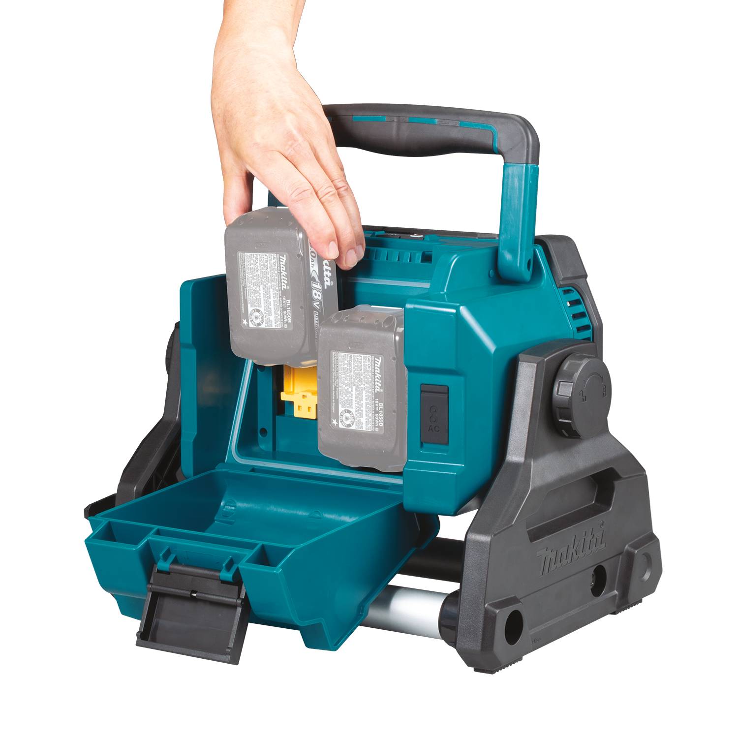 Makita 18V X2 LXT® Lithium‑Ion Cordless/Corded Work Light, Light Only 3 Makita 18V X2 LXT® Lithium‑Ion Cordless/Corded Work Light, Light Only - Image 3
