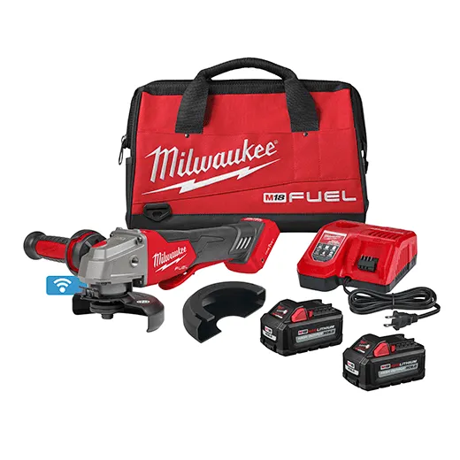 MILWAUKEE M18 FUEL™ 4-1/2" / 5" Braking Grinder w/ ONE-KEY™ Paddle Switch, No Lock (Kit) 1 Braking Grinder