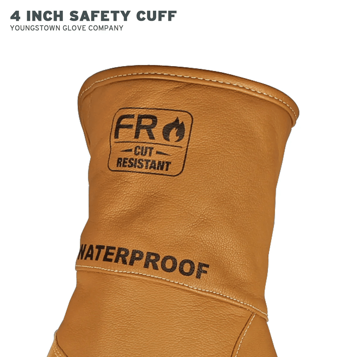 YOUNGSTOWN FR Waterproof Leather Utility Glove 4 YOUNGSTOWN FR Waterproof Leather Utility Glove - Image 4