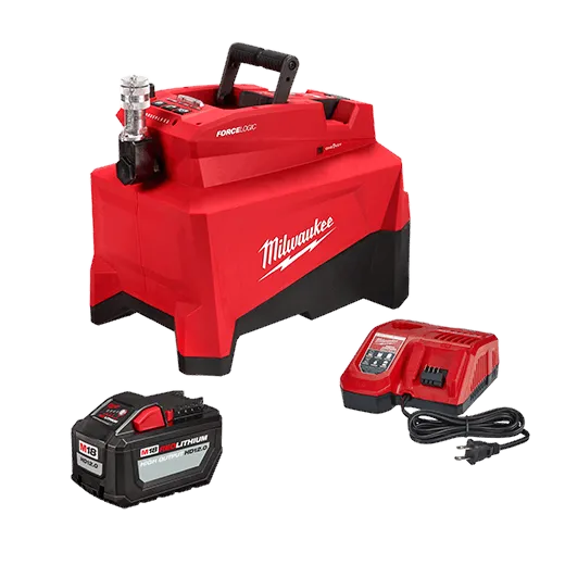 MILWAUKEE M18 FORCE LOGIC 10,000psi Hydraulic Pump Kit 1 Milwaukee Hydraulic Pump Kit