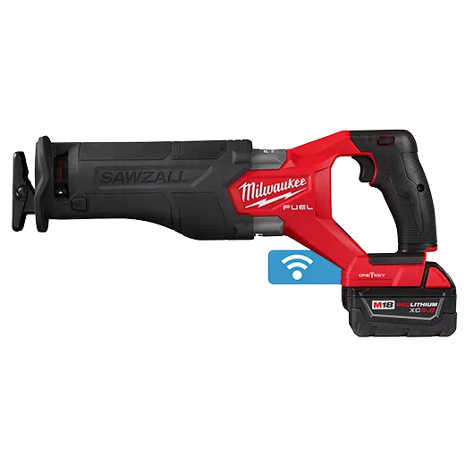 MILWAUKEE M18 FUEL™ SAWZALL® Recip Saw w/ ONE-KEY™ - 2 Battery XC5.0 Kit 1 Sawzall