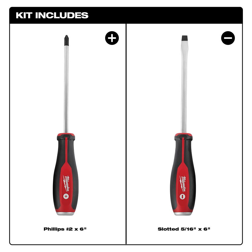 MILWAUKEE Demo Screwdriver Set - 2 pc 3 MILWAUKEE Demo Screwdriver Set - 2 pc - Image 3