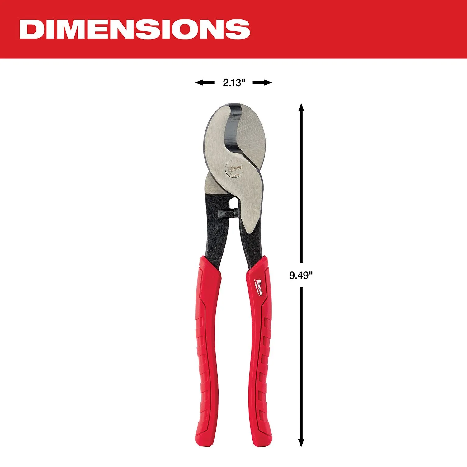 MILWAUKEE Comfort Grip Cable Cutting Pliers 3 MILWAUKEE Comfort Grip Cable Cutting Pliers - Image 3