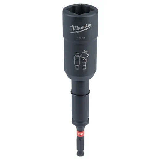 MILWAUKEE SHOCKWAVE Lineman's 3-in-1 Distribution Utility Socket 1 MILWAUKEE SHOCKWAVE Lineman's 3-in-1 Distribution Utility Socket