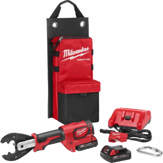 Milwaukee M18 FORCE LOGIC 6T Utility Crimper Kits 1 Utility Crimper Kit