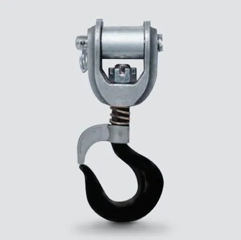 LITTLE MULE Strap Hoist with Heavy Duty Swivel Gate Latch 2 Swivel Gate