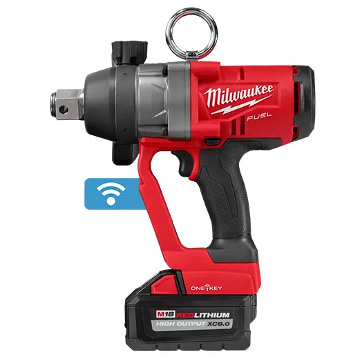 MILWAUKEE M18 FUEL 1" High Torque Impact Wrench w/ONE-KEY Kit 2 MILWAUKEE M18 FUEL 1" High Torque Impact Wrench w/ONE-KEY Kit - Image 2