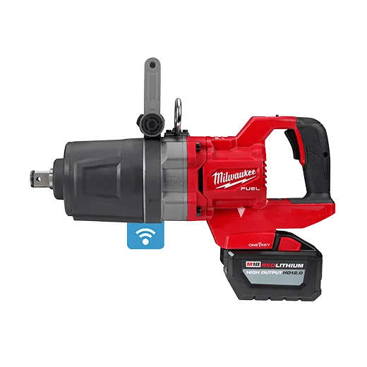 MILWAUKEE M18 FUEL 1" D-Handle High Torque Impact Wrench w/ ONE-KEY 2 MILWAUKEE M18 FUEL 1" D-Handle High Torque Impact Wrench w/ ONE-KEY - Image 2