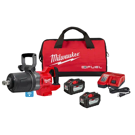 MILWAUKEE M18 FUEL 1" D-Handle High Torque Impact Wrench w/ ONE-KEY 1 High Torque Impact Wrench