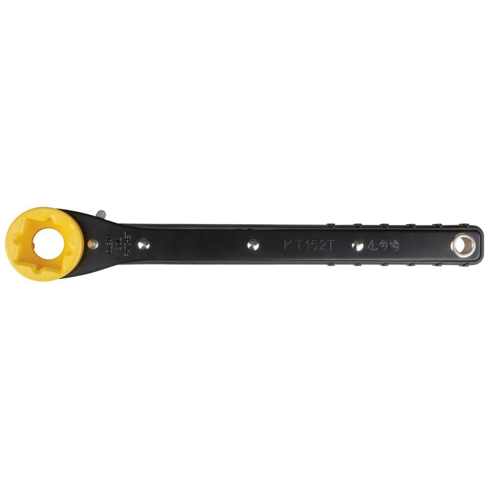 KLEIN TOOLS 4-in-1 Slim Ratcheting Lineman Wrench 4 KLEIN TOOLS 4-in-1 Slim Ratcheting Lineman Wrench - Image 4