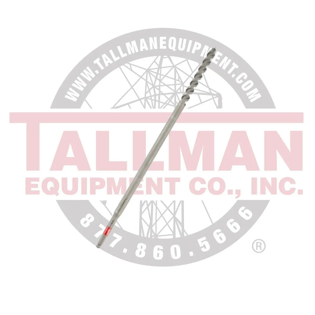 MILWAUKEE SHOCKWAVE Impact Duty Lineman's Fiberglass Drill Bits 1 fiberglass drill bit