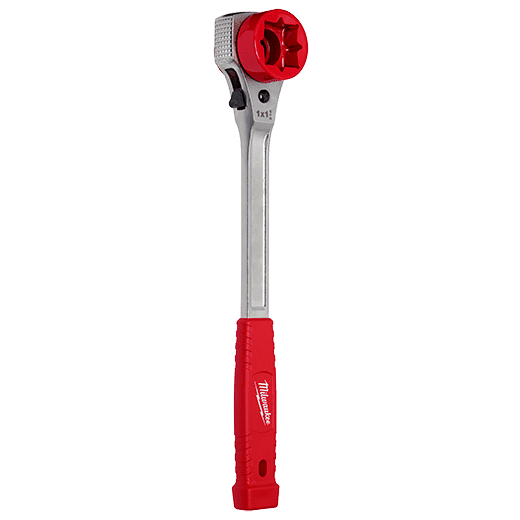 MILWAUKEE Lineman's High Leverage Ratcheting Wrench w/Strike Face 3 MILWAUKEE Lineman's High Leverage Ratcheting Wrench w/Strike Face - Image 3