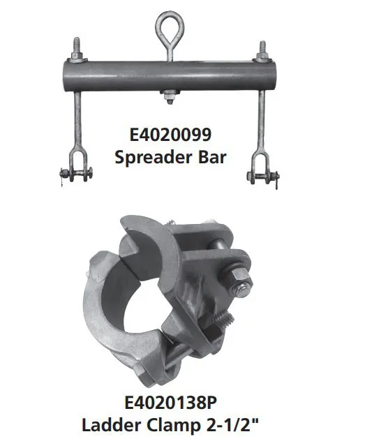 CHANCE Ladder Support Kit for Vertical Attachment on Towers 3 CHANCE Ladder Support Kit for Vertical Attachment on Towers - Image 3